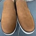 592496 MS50 HENRY SLIP ON MEN'S SHOES 11 M TAN OILED NUBUCK JOHNSTON & MURPHY