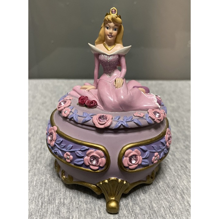 Sleeping Beauty Aurora Princess 5” Trinket Jewelry Box Walt Disney Parks Resort