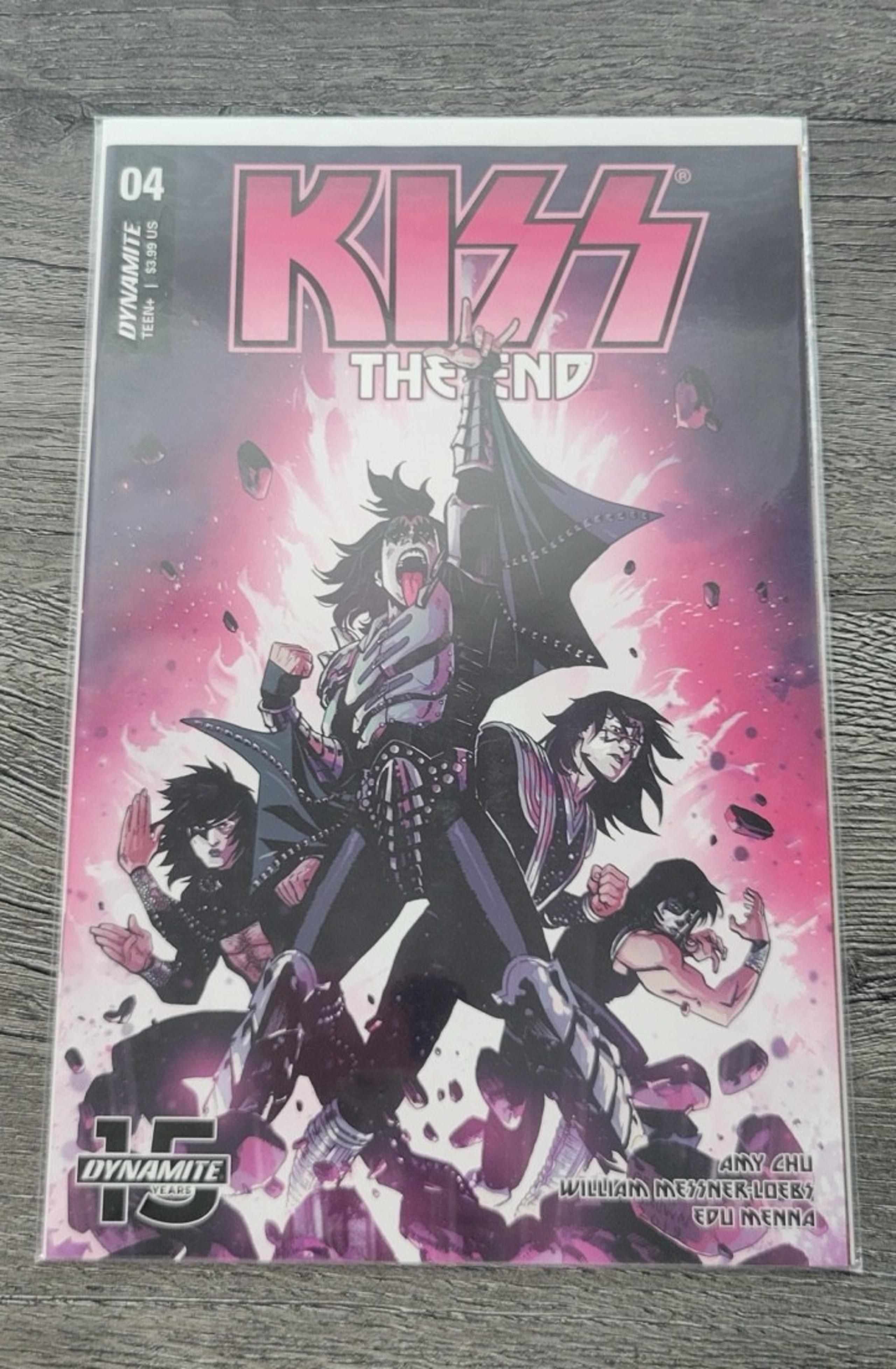 Kiss The End #4 Dynamite Entertainment NM Comic Book