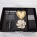 NEW Steve Madden Black/Cognac Reversible Belt & 3 Interchangeable Buckles, S/M