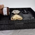 NEW Steve Madden Black/Cognac Reversible Belt & 3 Interchangeable Buckles, S/M