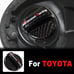 BRAND NEW GR GAZOO RACING Real Carbon Fiber Gas Fuel Cap Cover For Toyota