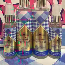 Gingham unstoppable fragrance mist bundle from bath and body works