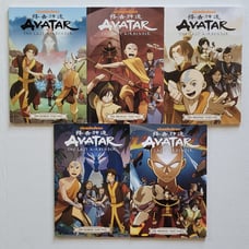 (Lot Of 5) Avatar: The Last Airbender: The Search Part 1-2/The Promise-Part 1-3.