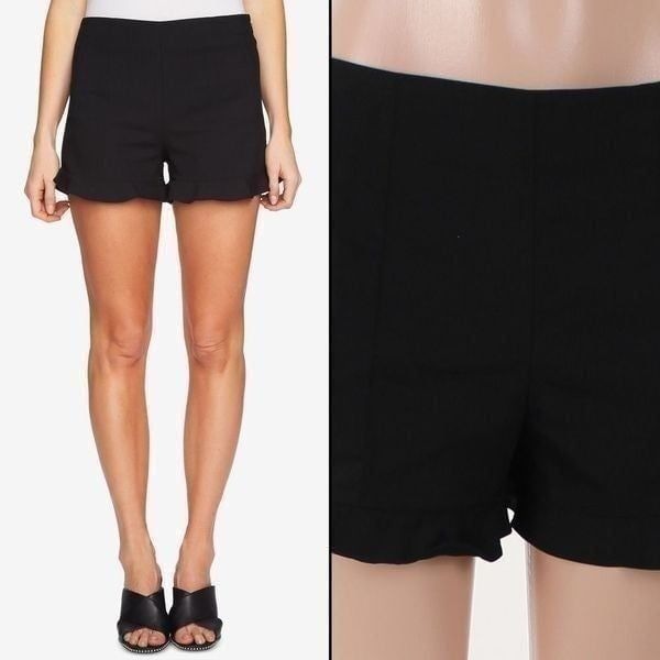 1.state Ruffle Hem Shorts