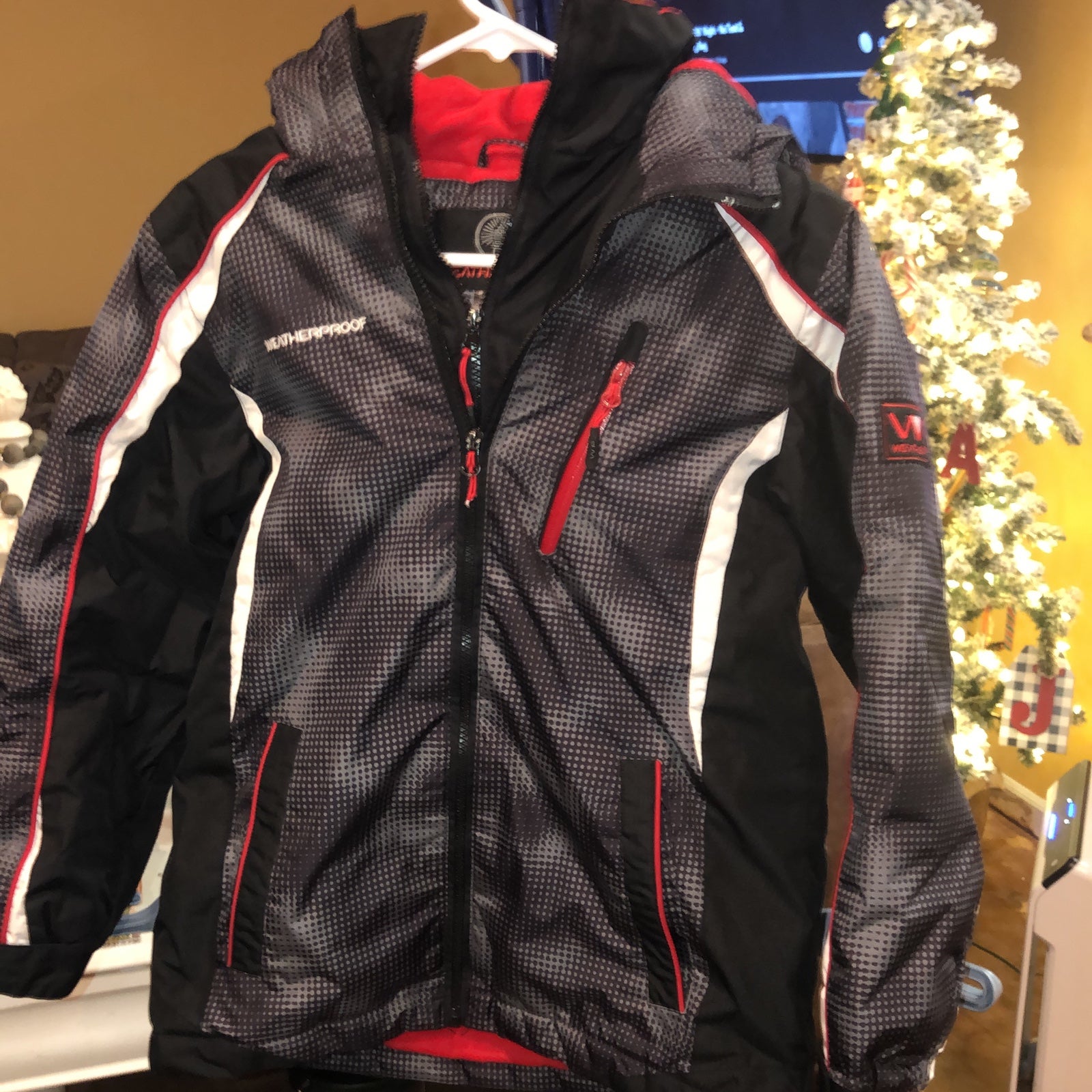 Weatherproof Womens/Youth Medium Snow Hooded Jacket