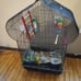 33×23×13.5 bird cage and accessories