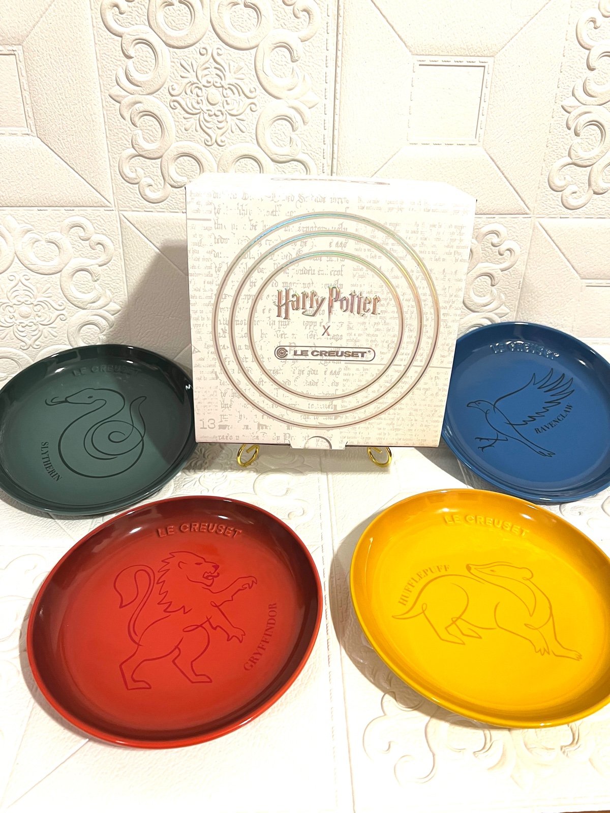 Le Creuset Harry Potter Plates Set of 4