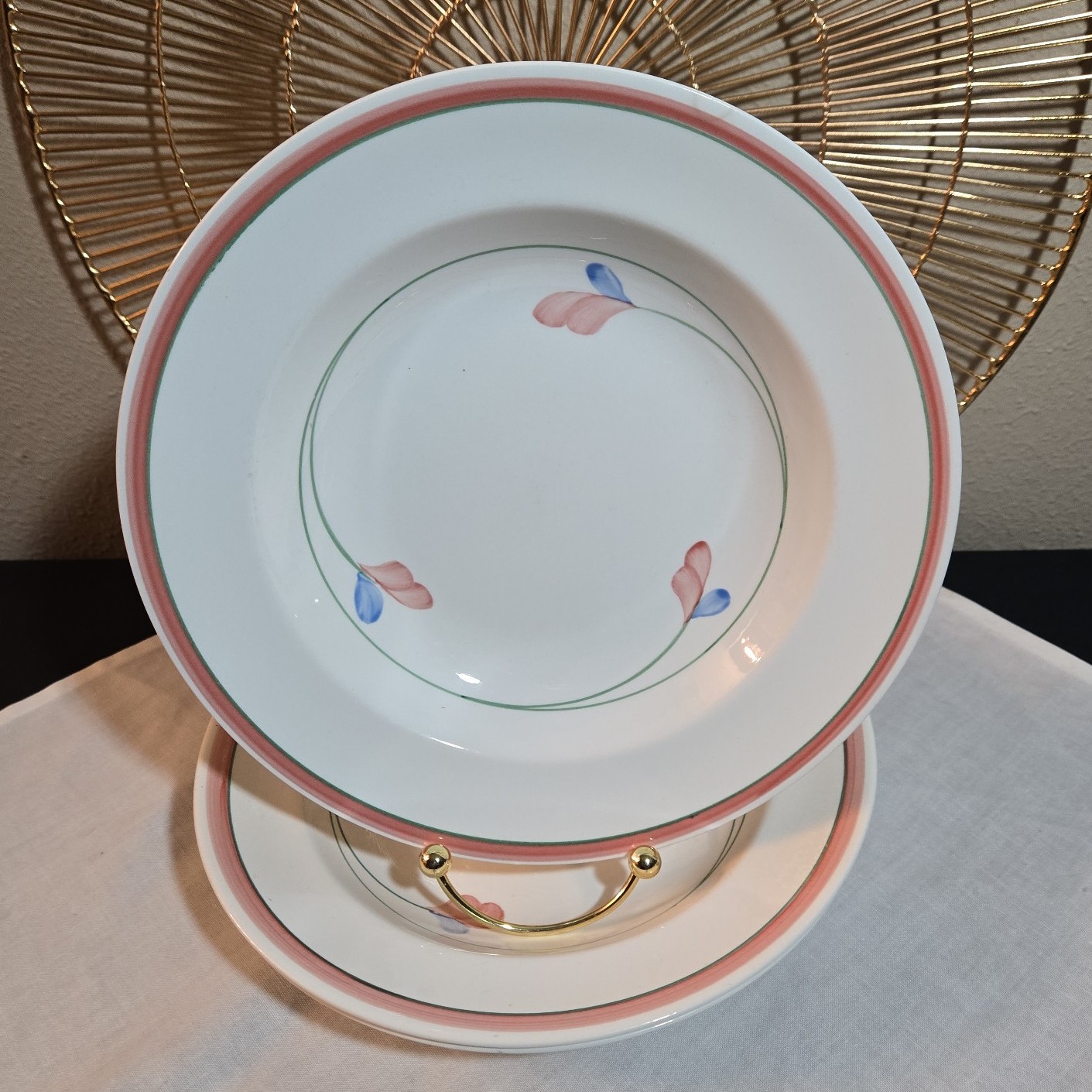 Rorstrand Aweeden Jenny Soup Bowls Set Of Three.