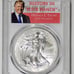 2017 American Eagle Trump Label PCGS Mint State 69