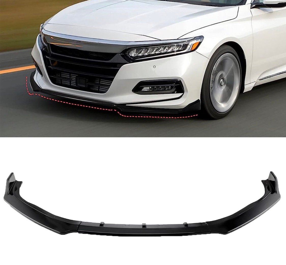 2018-2021 Honda Accord Front Lip Gloss Black Brand New