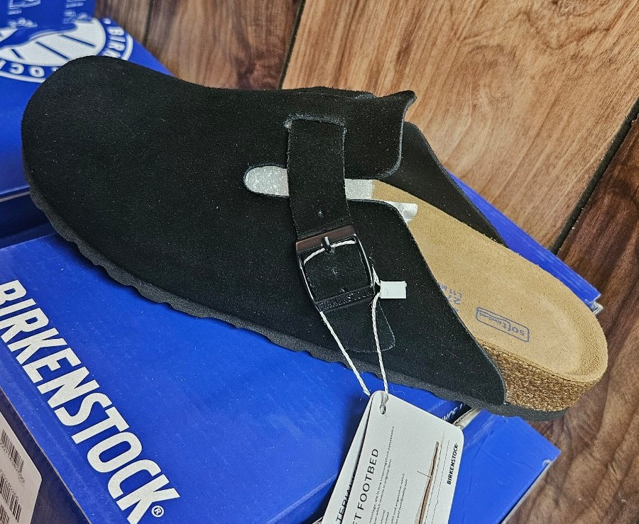 Birkenstock Boston Black Clog -Multiplr sizes available
