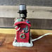 Rare Vintage Christmas Teddy Bear Train Lamp