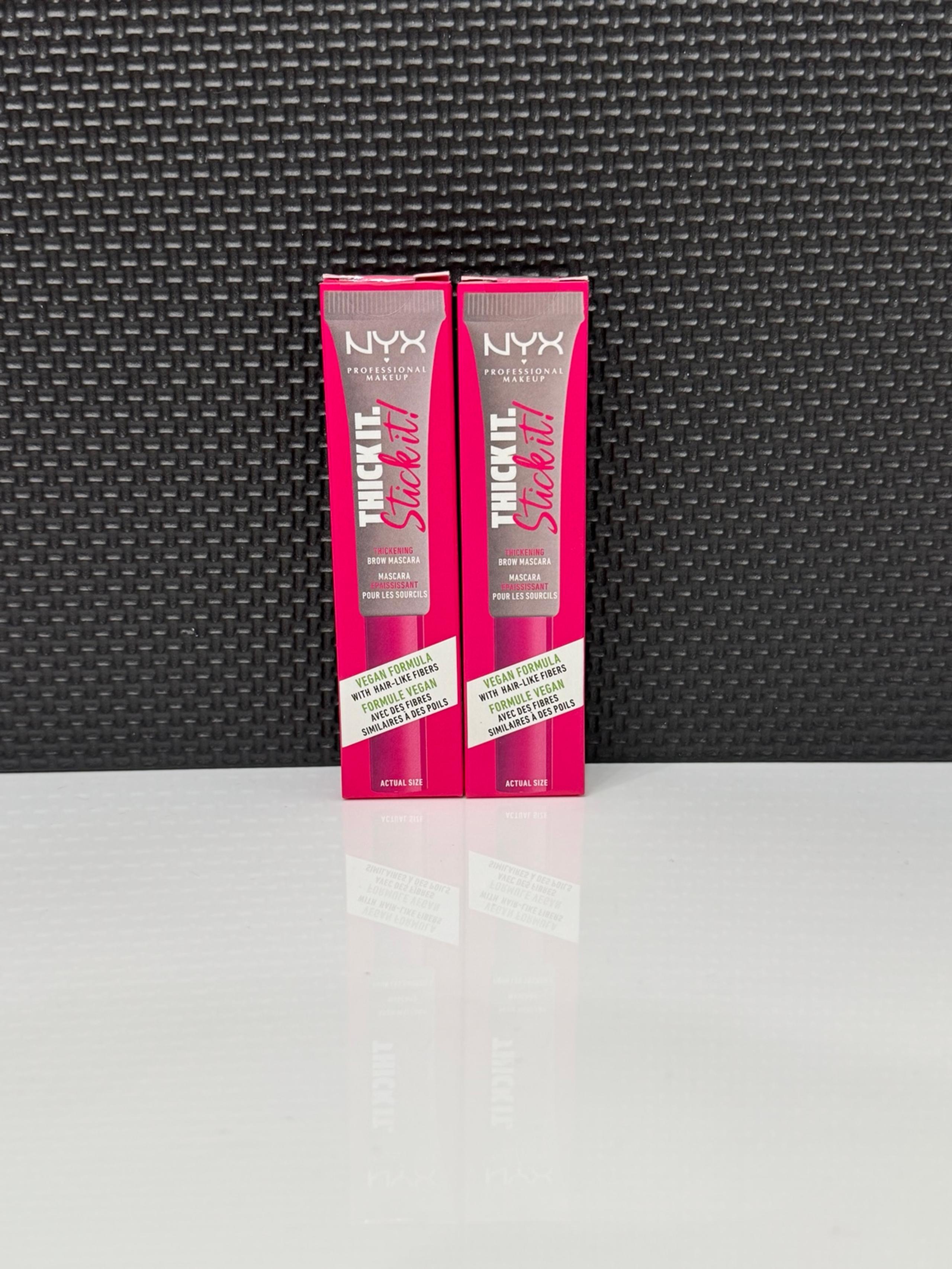 Nyx Thick it Stick it gel Mascara- Cool Blonde  (2pack)