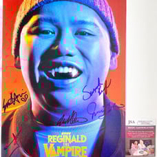 Reginald The Vampire Cast Signed By 5 11x17 Poster Autographed SYFY JSA COA