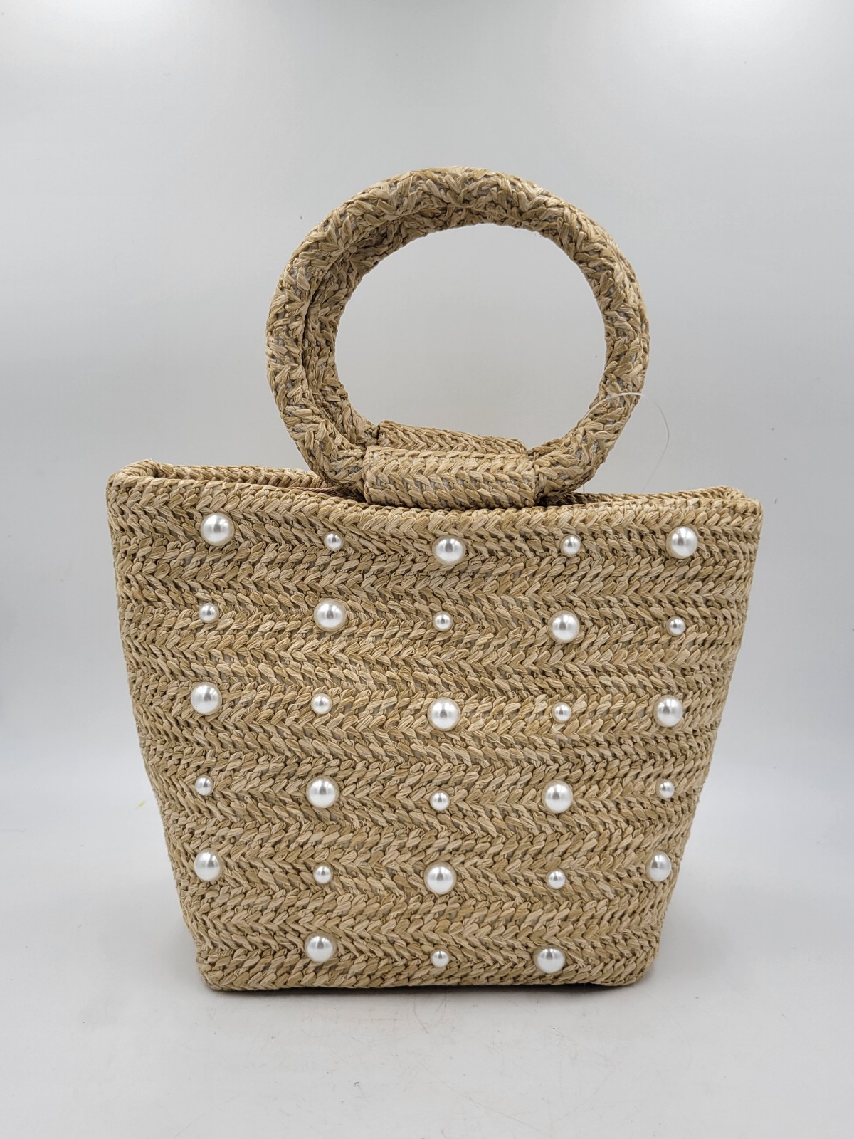 Round Handle Clutch cute bag
