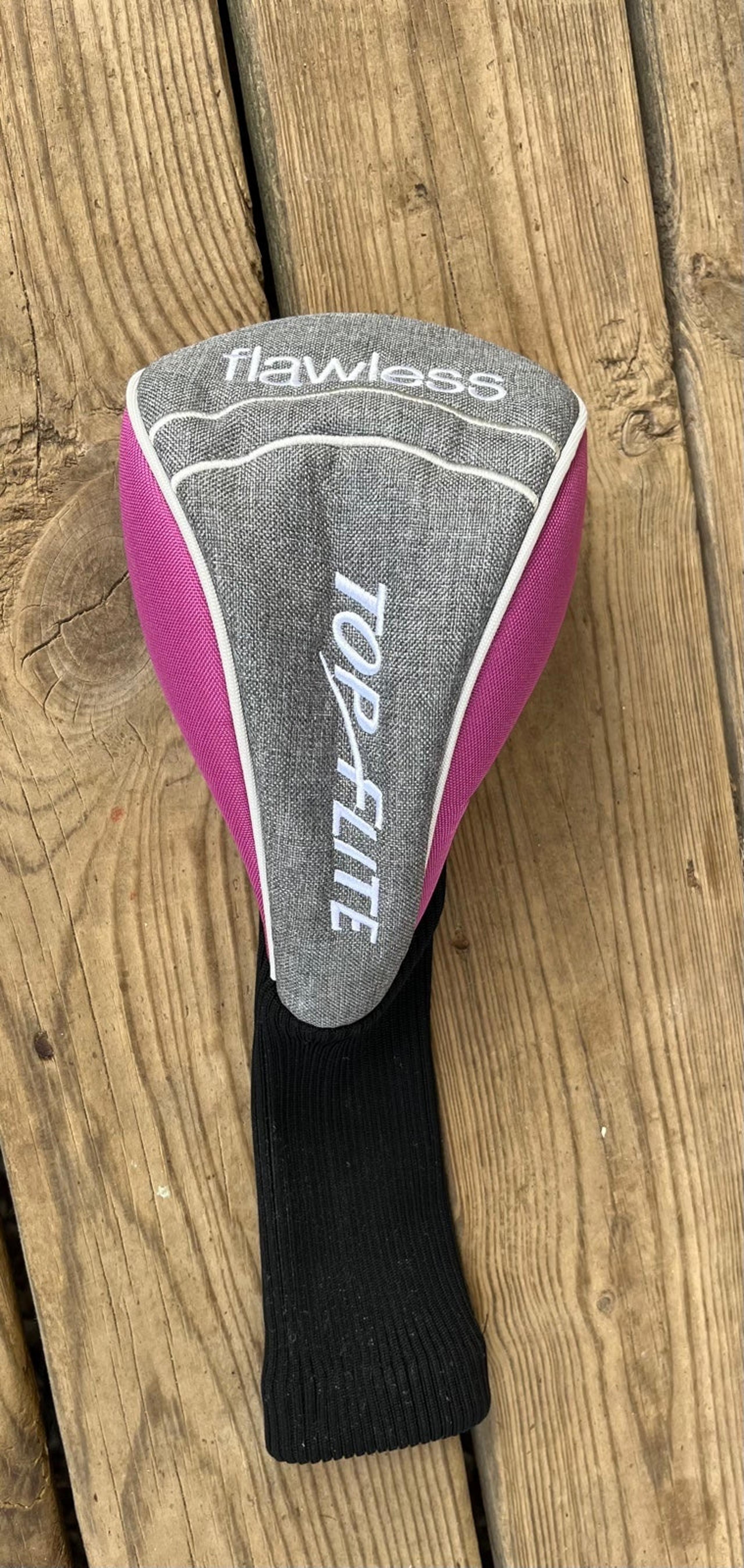 Pink Top flite Golf driver cover