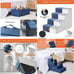 EHEYCIGA Dog Stairs for Small Dogs, 4-Step Dog Stairs for High Beds and Couch