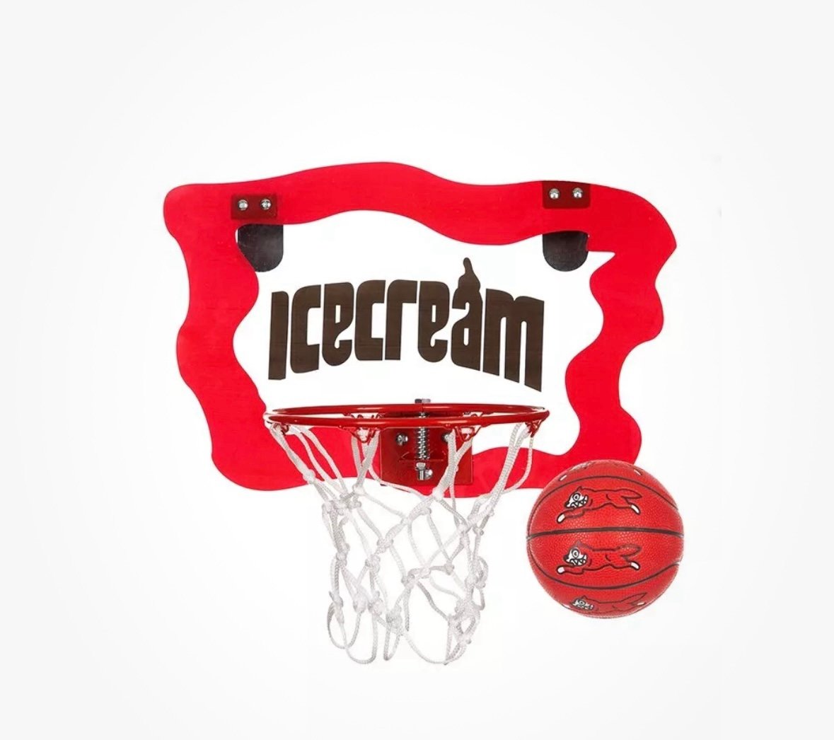 Bbcicecream accessories slam dunk mini basketball hoop in red. Taking offers