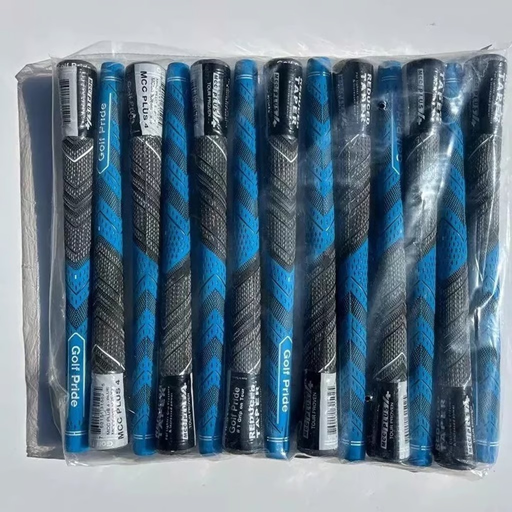Golf Pride MCC Plus4 Grips, Blue, Standard 13 Pcs