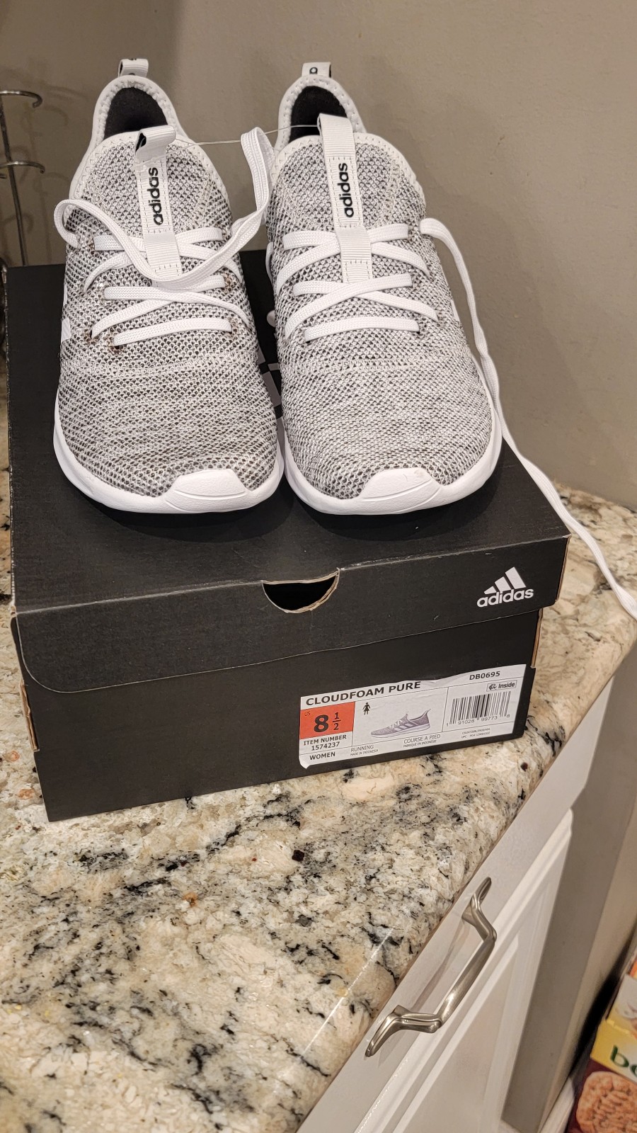 Adidas cloudfoam running shoes