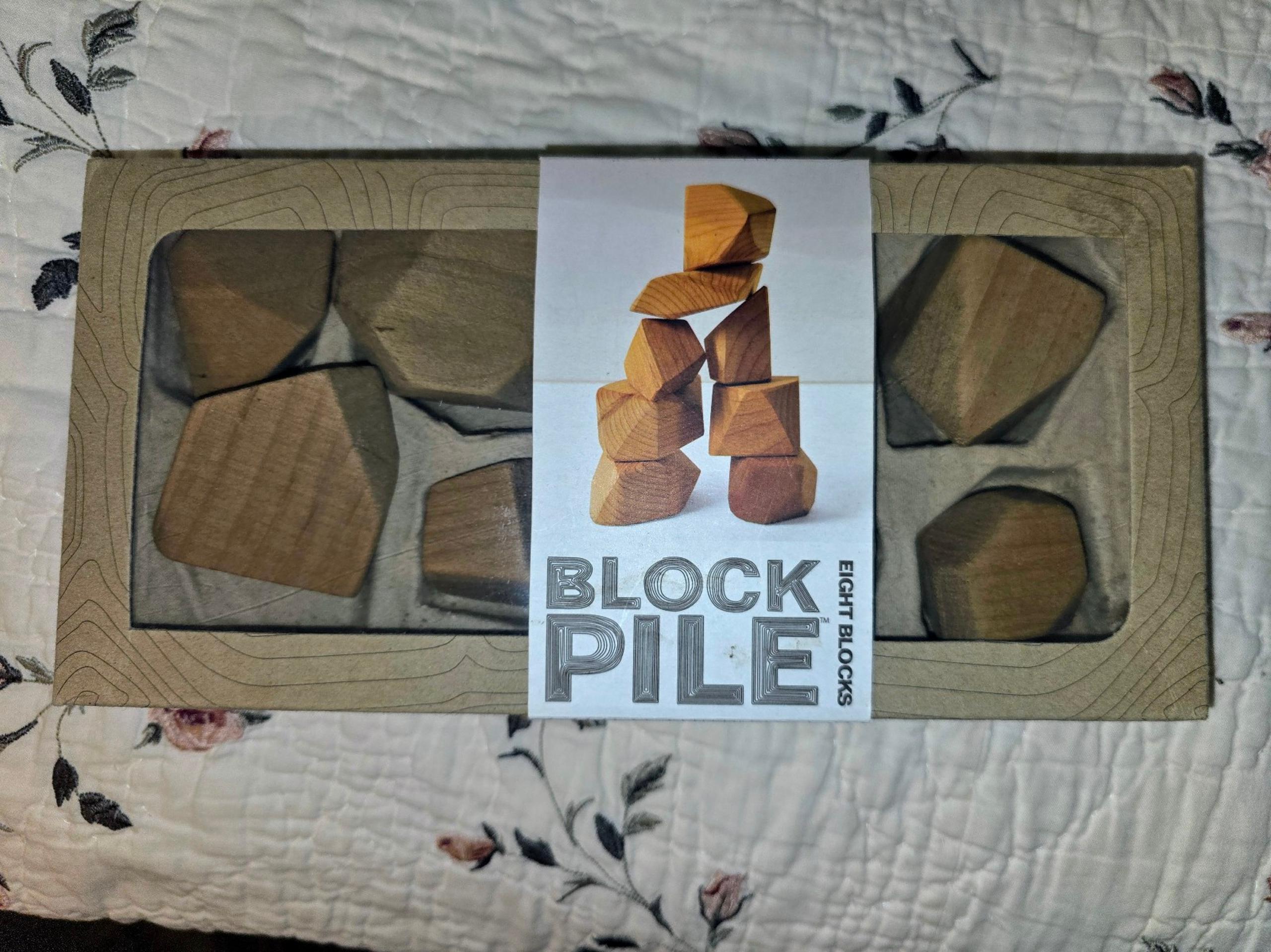 Starbucks Block Pile Game
