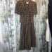 vintage Natalie top and pant suit cropped pants wide leg size 10