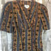 vintage Natalie top and pant suit cropped pants wide leg size 10