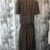 vintage Natalie top and pant suit cropped pants wide leg size 10