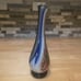 Studio Art Glass Vase Multi Colored Hand Blown Signed Anderson 05