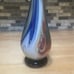 Studio Art Glass Vase Multi Colored Hand Blown Signed Anderson 05
