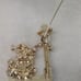 2 Vintage Poodle Pins, 70's Van Dell Gold Filled/Enamel & '60's Leash Lamp Post