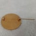 2 Vintage Poodle Pins, 70's Van Dell Gold Filled/Enamel & '60's Leash Lamp Post