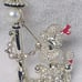 2 Vintage Poodle Pins, 70's Van Dell Gold Filled/Enamel & '60's Leash Lamp Post