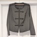 Torrid 3x 22/24 Grey & Black Military Crop Jacket