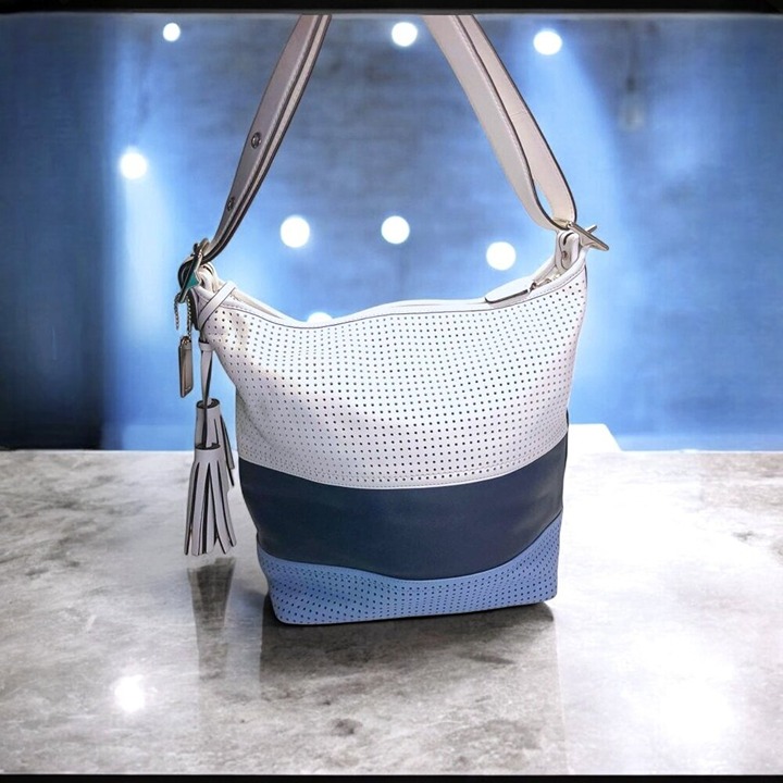 COACH Legacy Rugby Perforated Duffle Bag