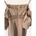 Black Halo Tan Leona Puff Sleeve Off-The-Shoulder Knee Length Sheath Dress Sz 4