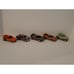 LOT OF 5 ARCO 1988 MATTEL LOOSE DIECAST CARS FORD CHEVY LAMBORGHINI FERRARI F-40