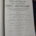 Bible dictionary