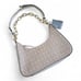 Nanette Lepore NWT Francisca Short Shoulder Bag With Chain Strap Cream White