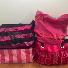 Lot of 4 Victoria’s Secret Totes