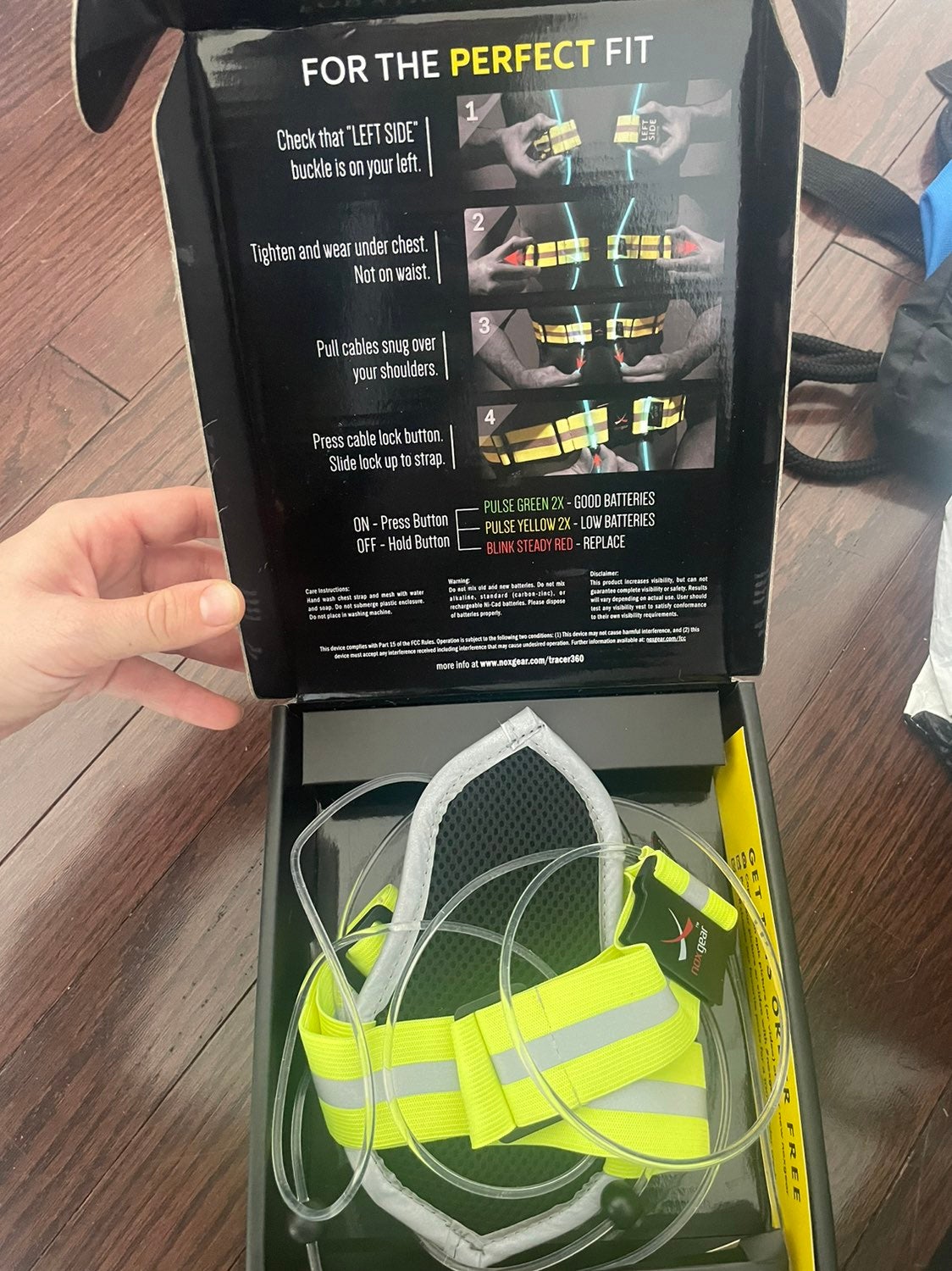 Tracer 360 visable vest