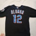 NEW YORK METS ALOMAR # 12 RAWLINGS SEWN JERSEY Youth SIZE L 14/16