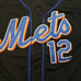 NEW YORK METS ALOMAR # 12 RAWLINGS SEWN JERSEY Youth SIZE L 14/16