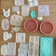 Silicone Mold Lot - 21 pieces