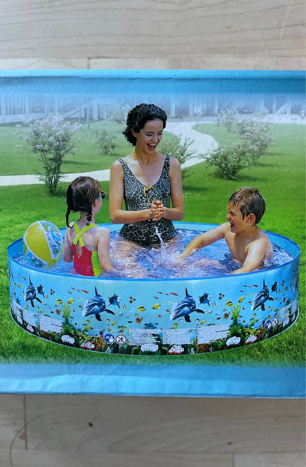 NIB 5x10 round kids pool