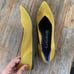 Yellow Rothys the Point Flats