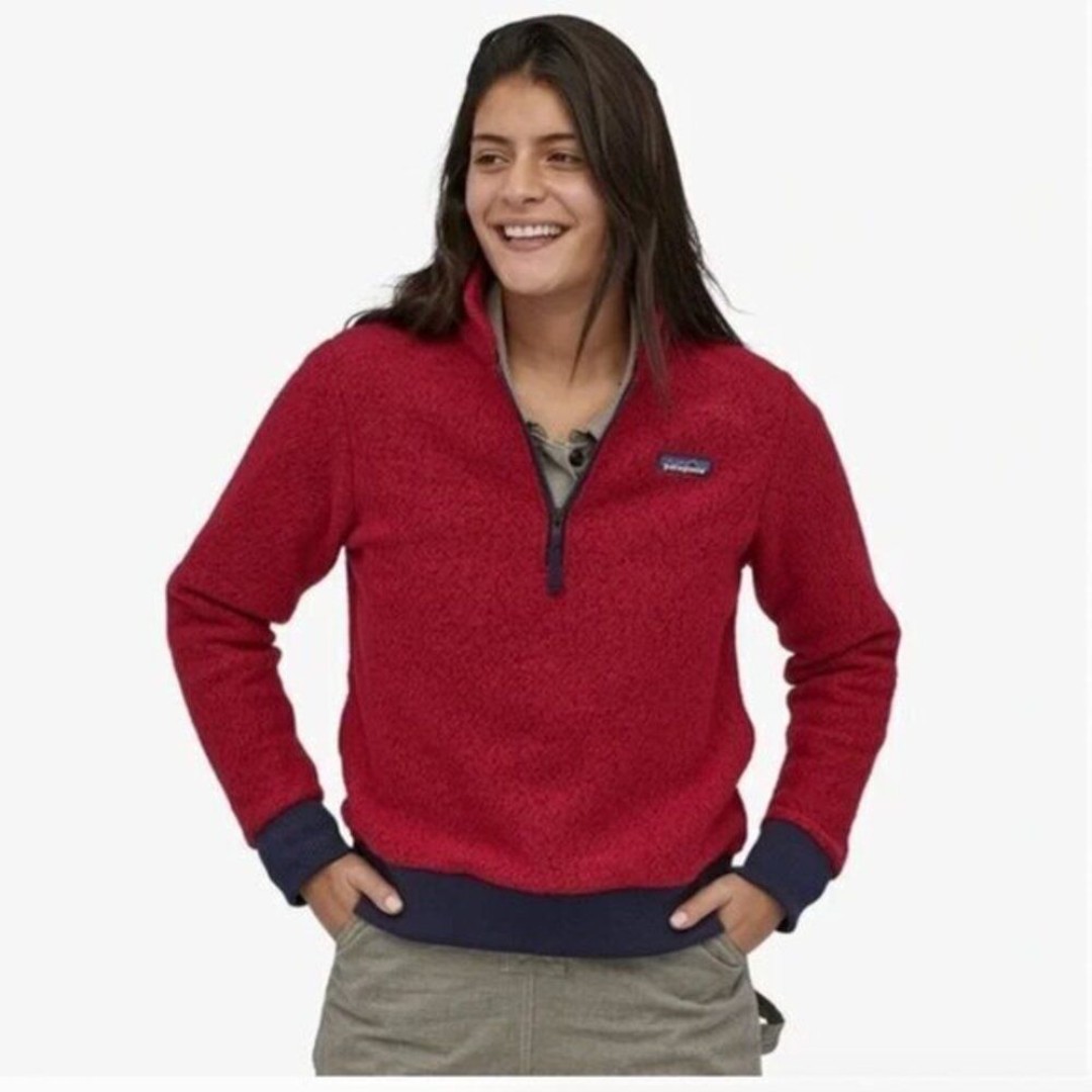 Patagonia Red Woolyester Pullover