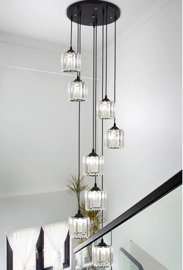 Modern Crystal Pendant Chandelier NEW
