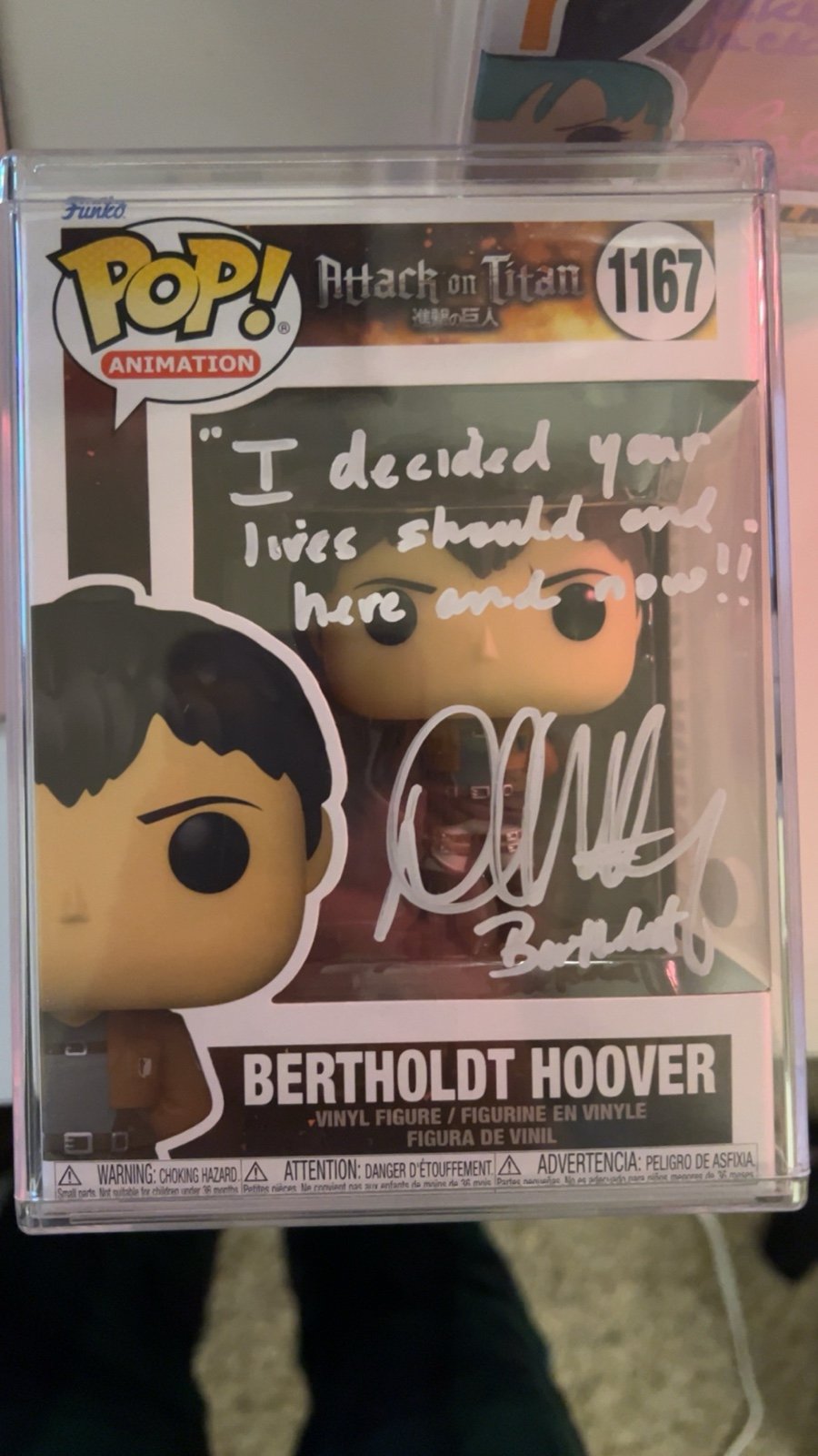 Signed Bertholdt Hoover